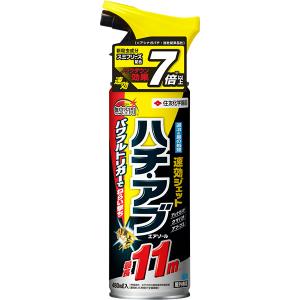 ハチ・アブエアゾール 480ml 住友化学園芸 速効ジェット 最長11ｍ 無虫空間 殺虫剤 その他害虫駆除、虫よけの商品画像