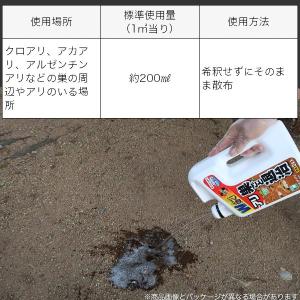 殺虫剤 アリアトールシャワー巣ごと退治 2L ...の詳細画像2