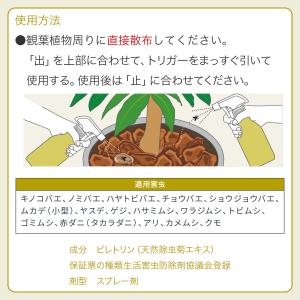 殺虫剤 MY PLANTS コバエを退治するミ...の詳細画像2