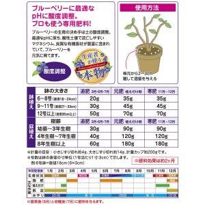 肥料 ブルーベリーの肥料 500g 花ごころ ...の詳細画像1