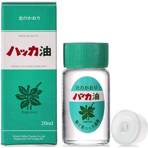 ハッカ油 ボトル 中栓付属 20ml 北見ハッカ通商 北のかおり 薄荷 ミント M｜e-hanas