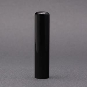 印鑑／認印／黒水牛／13.5mm／アタリ選択可／ケース別売／熟練職人の手彫り仕上げ｜e-hankoya