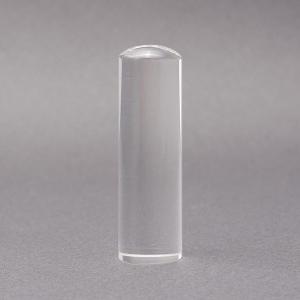 印鑑／認印／水晶／18mm／ケース別売／石彫り職人の作成印影｜e-hankoya