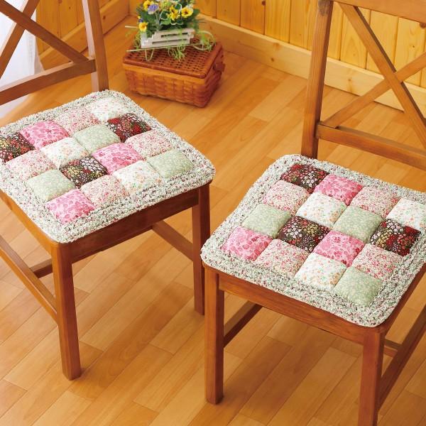 ぽこぽこパッチワーククッション 3人掛け用