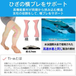 皮膚感覚ひざサポーター arukoプラス(アル...の詳細画像2