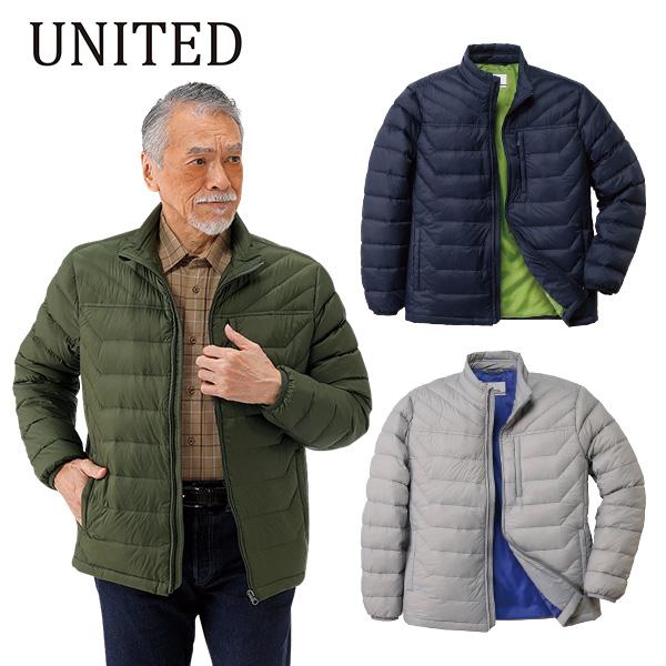 ユナイテッド 撥水軽量ダウンジャケット M L LL 3L