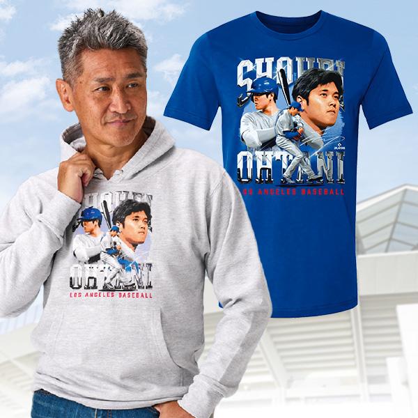 MLBPA公式ライセンス 大谷翔平グラフィックパーカー・Tシャツ
