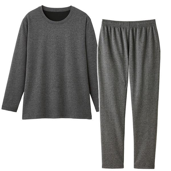 リカバリーケアウェア レディース＜上下セット/杢グレー｜M L LL＞