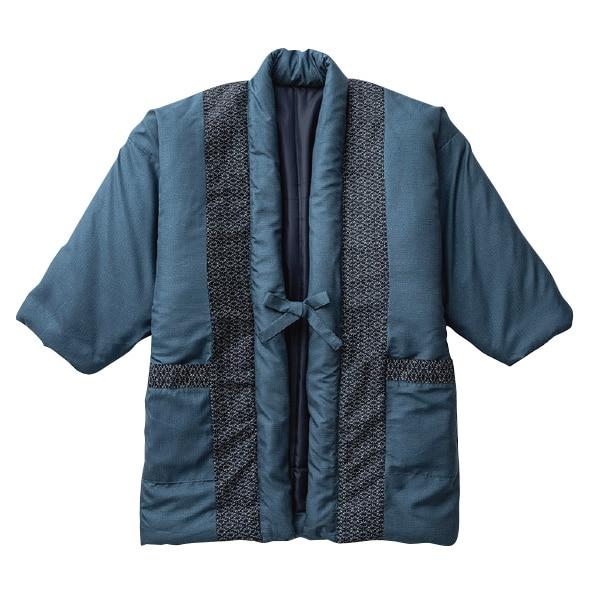 ふっくら中わた半天