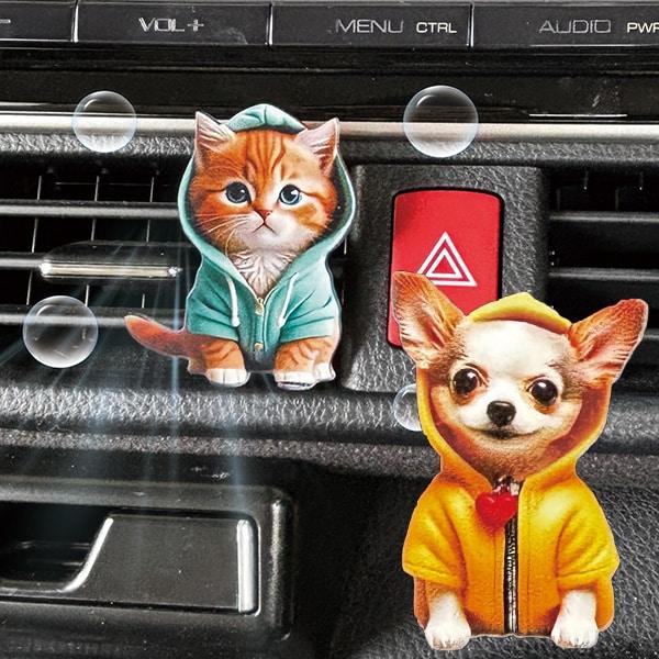 かわいい車用芳香剤4個組