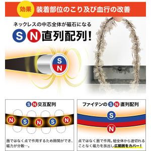ファイテン RAKUWA 磁気チタンネックレス...の詳細画像3