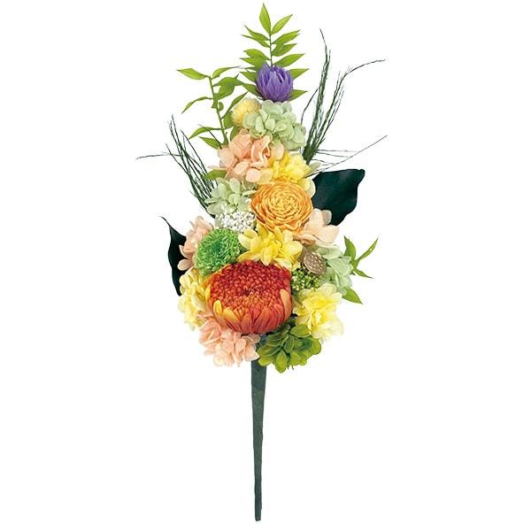 お供え用プリザーブドフラワー 花のみL