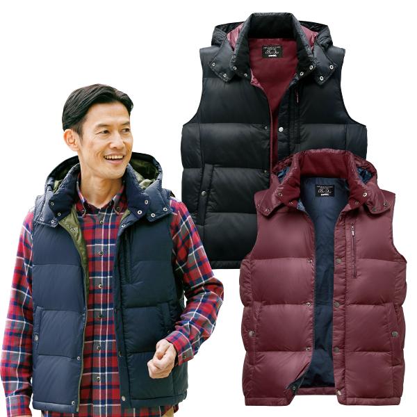 決定版！高品質丸八ダウンベスト S M L LL