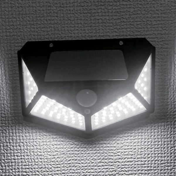 100LED人感センサーライト4個組