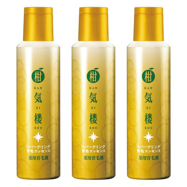 薬用育毛剤 柑気楼スパークリング育毛エッセンス 3本セット 育毛剤 薄毛 かんきろう 抜け毛 髪 薄...