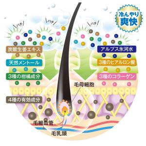 薬用育毛剤 柑気楼スパークリング育毛エッセンス...の詳細画像4