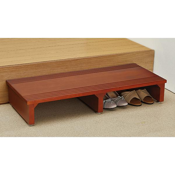 天然木玄関台 幅82cm