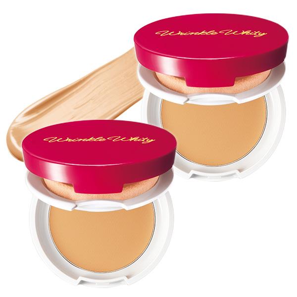 薬用リンクルホワイティー コンパクトファンデ 11g 同色2個組