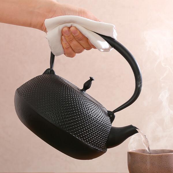 南部鉄器 伝統の鉄瓶2L