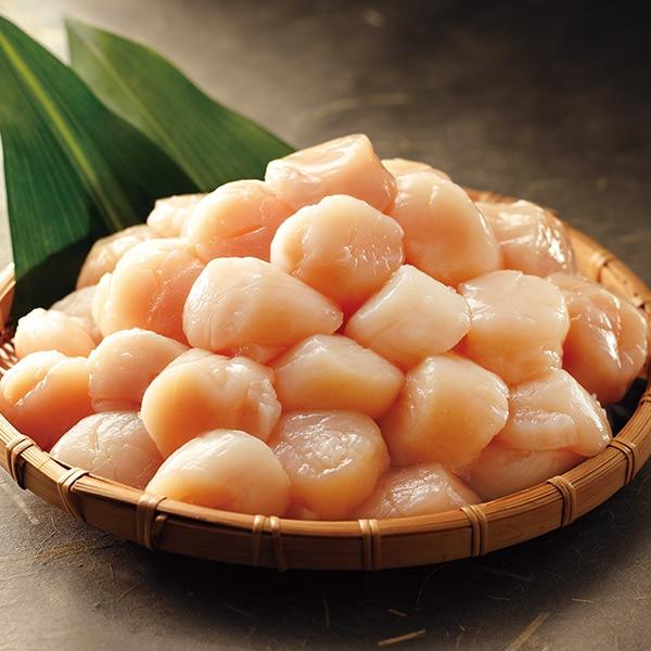 北海道産 ホタテ貝柱 1kg(51〜80個)