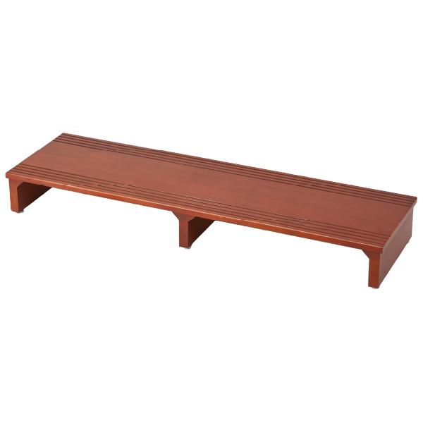 天然木玄関台 幅118cm