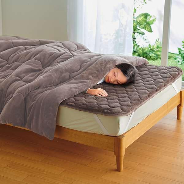 新ホットキーパー6層掛け布団&amp;敷きパッド2点セット シングル