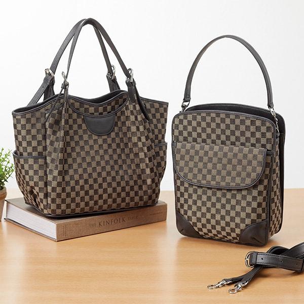 ホースヘア織バッグ 手提げ