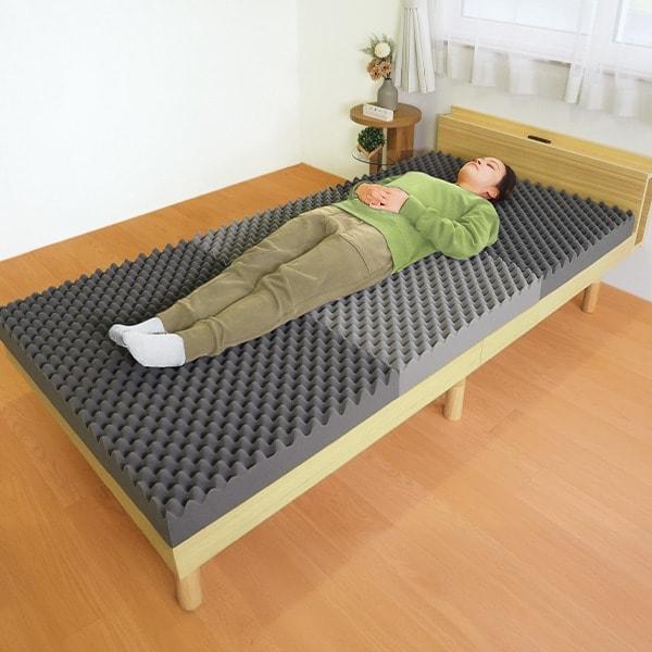 アキレス 腰をしっかり支えるバランスマットレス セミダブル120×195cm