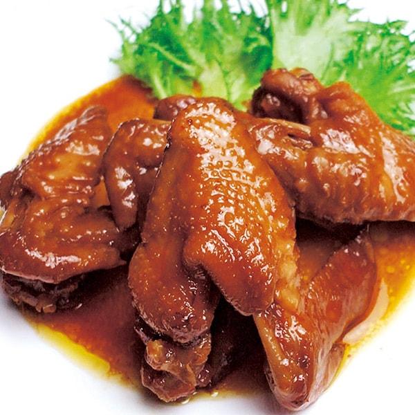 じっくり煮込んだやわらかい手羽煮 7袋セット