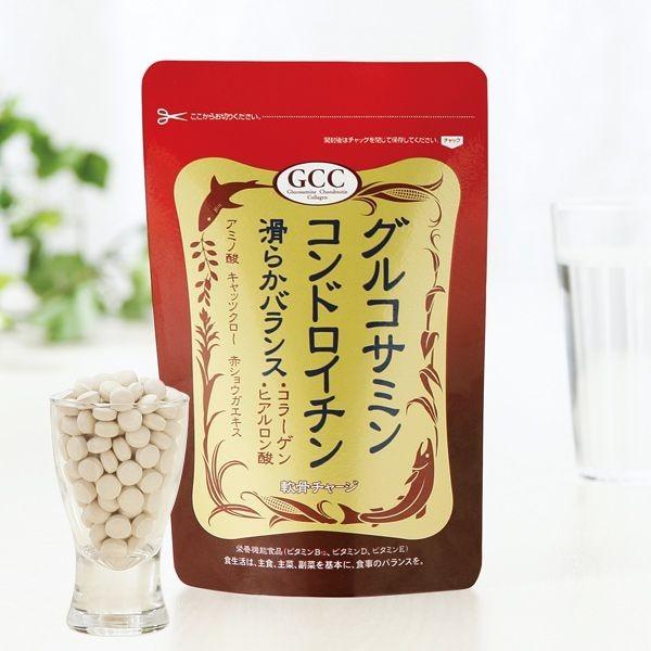GCC グルコサミン・コンドロイチン 滑らかバランス 3パックセット 健康食品 美容 サプリメント ...