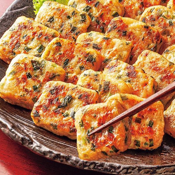 国産にらのもっちりえびチヂミ 4袋セット