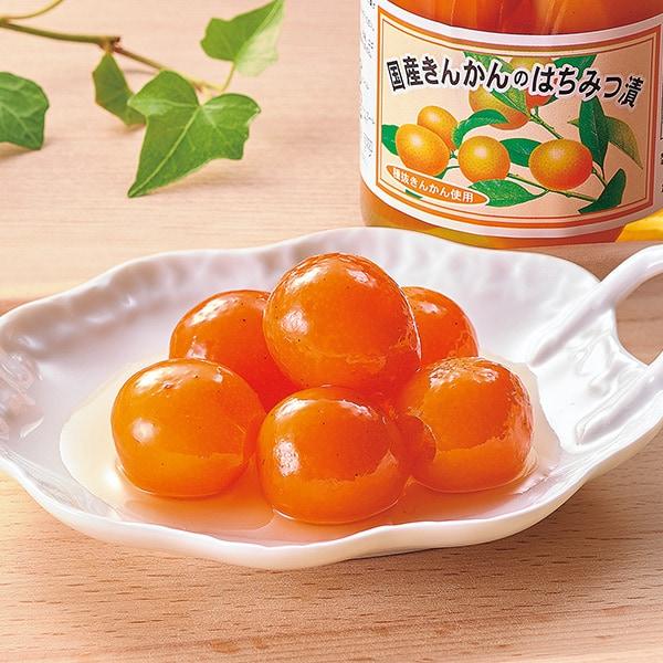 国産種取りきんかんはちみつ漬 3個セット