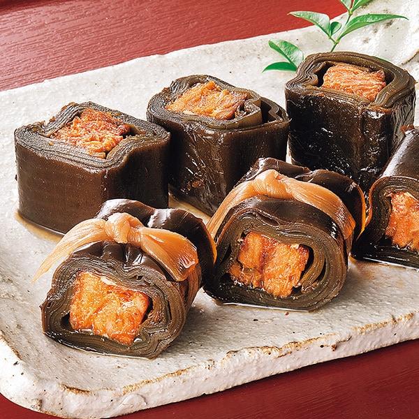 サーモンの昆布巻き 4本セット
