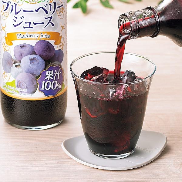 ブルーベリー100％ジュース 3本セット