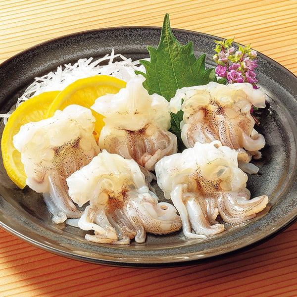 ヤリイカ下足 刺身用 4パックセット