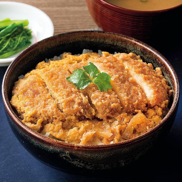 レンジで簡単！ ロースカツ丼の具
