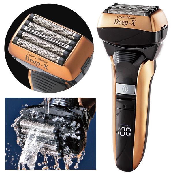 5枚刃シェーバー リニアモーター「ディープX」替え刃セット＜2セット＞