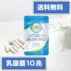 乳酸菌 10兆個 サプリメント ビフィズス菌 乳酸菌サプリ 酪酸菌 麹 酵素 BILPIS PRO ...