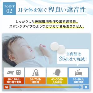 耳栓 シリコン 遮音 睡眠用 いびき 工場 グ...の詳細画像3