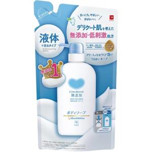 カウブランド　無添加ボディソープ　つめかえ用　380mL　牛乳石鹸　液体ボディソープ｜e-hiso