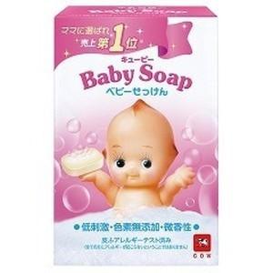 キューピー　ベビーせっけん　90ｇ　牛乳石鹸　固形石鹸｜e-hiso