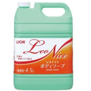 レオナイス　ボディソープ　4.5L　Leo　Nice　ライオンハイジーン　業務用｜e-hiso