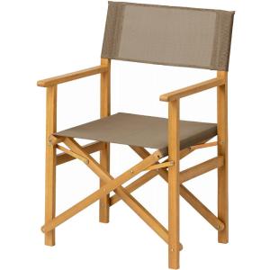 ガーデン チェア 天然木 ユーカリ材 折りたたみ キャリー ディレクターチェアー 1脚 幅56×奥行50.5×高さ86cm 完成品 椅子 いす 送料無料｜e-housemania