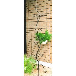 フラワースタンドアイアン ハンガータイプ（プランターフック