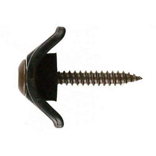 波板 取付 金具 ナミイタ 木ビス 木下地用 鉄 頭ナベ 5.0×35mm 全ネジ ポリカーボネート...