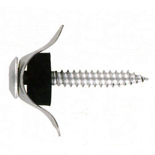 波板 取付 金具 ナミイタ 木ビス 木下地用 ステンレス 頭ナベ 5.0×35mm 全ネジ ステンレ...