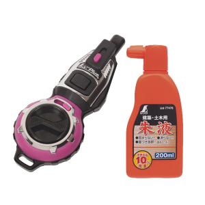 墨つぼ 墨坪 墨汁セット品 ハンディ墨つぼ Jr Plus 自動巻 ブラック 黒 