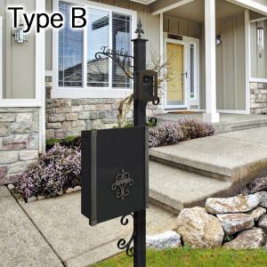 機能門柱 ポスト 表札 インターホンカバー クラシカル機能門柱 TypeB