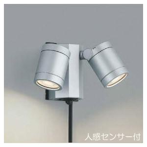 屋外 照明 スポットライト LED 人感センサー付 タイマー付 ON-OFFタイプ 白熱球60W×２...
