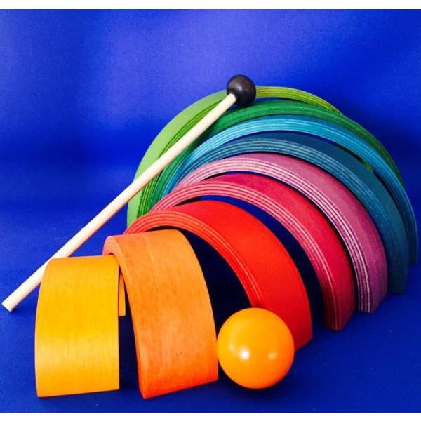 ネフ社 アークレインボウ 木のおもちゃ 積木 積み木 つみき 知育 玩具 出産 御祝 誕生日 クリス...